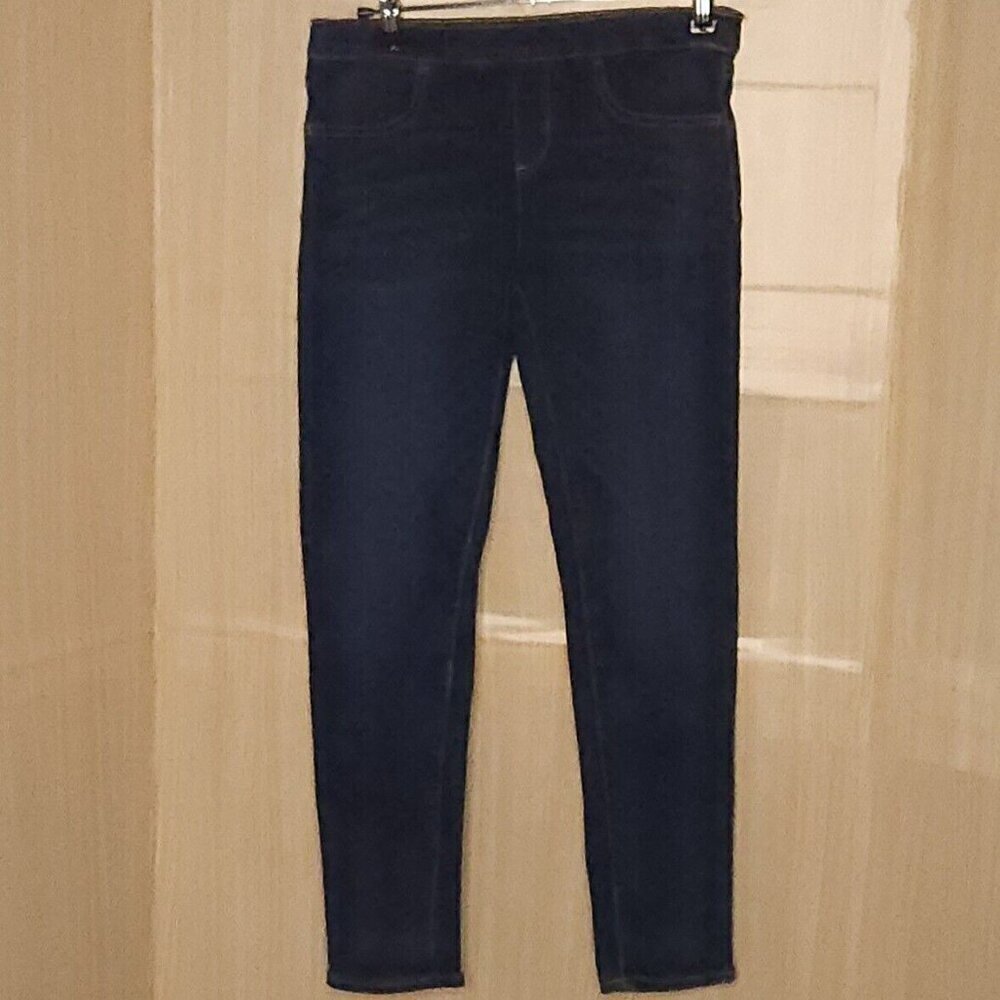 Levi's Girl's Dark Wash Pull On Adjustable Waist Jegging 12 - Picture 4 of 9